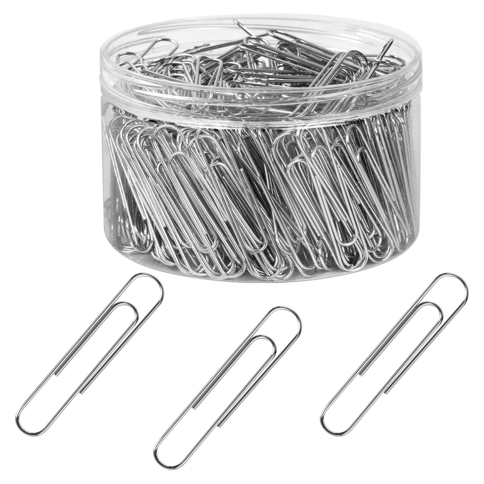 280 Clips de Papel Jumbo Joyberg 50mm Acero Inoxidable