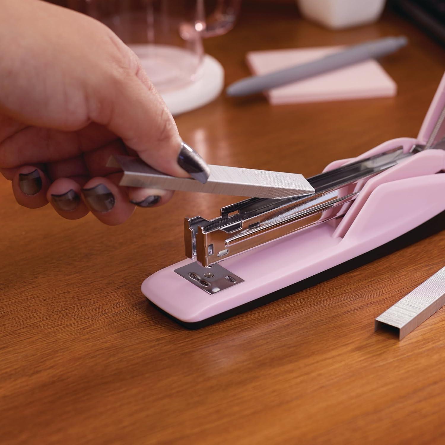 Grapadora de Escritorio Swingline S7054513 Rosa Blush 20 Hojas