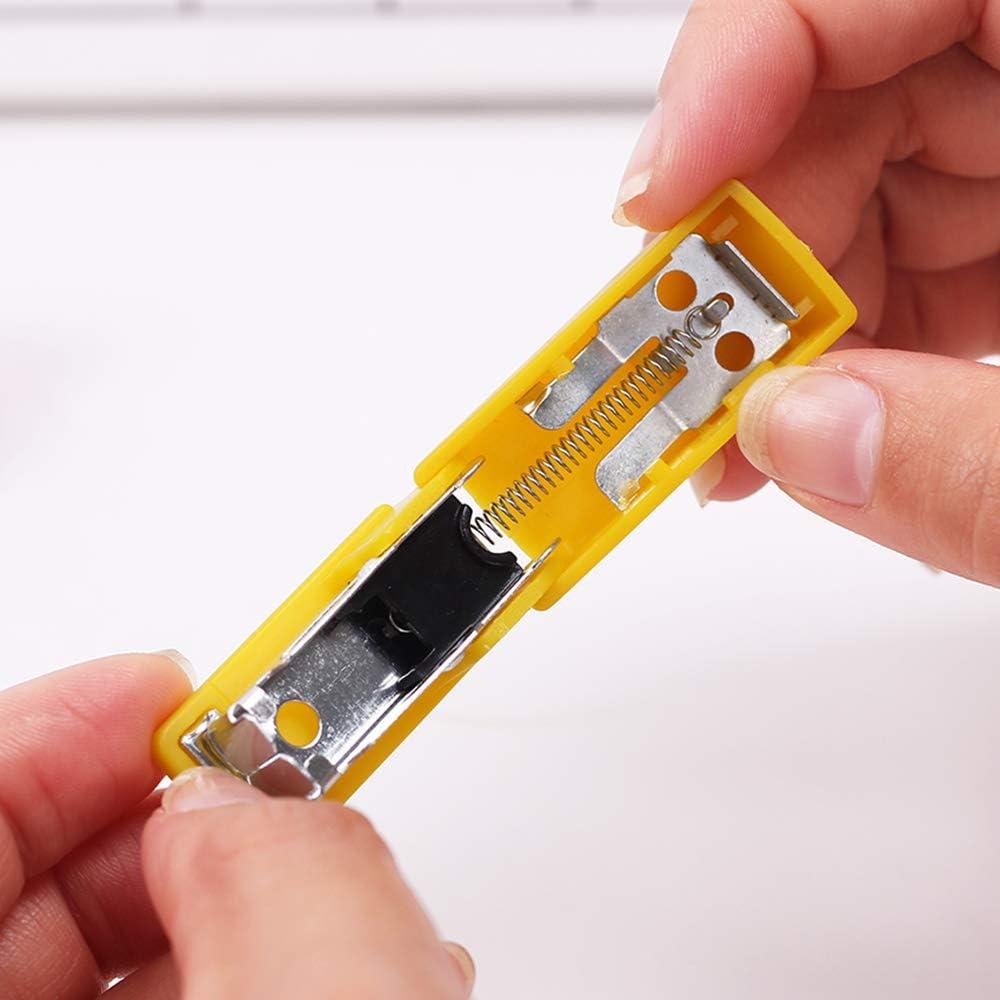 Set de 10 Mini Grapadoras Chneeu con Grapas 10# - Portátil