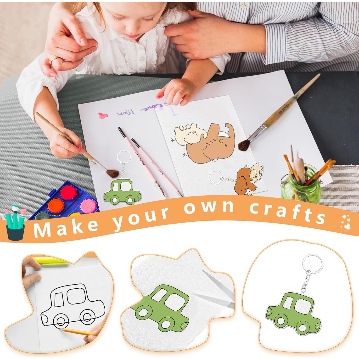 36 Hojas de Plástico Retráctil WHOLGMZY 20x14.5cm Manualidades