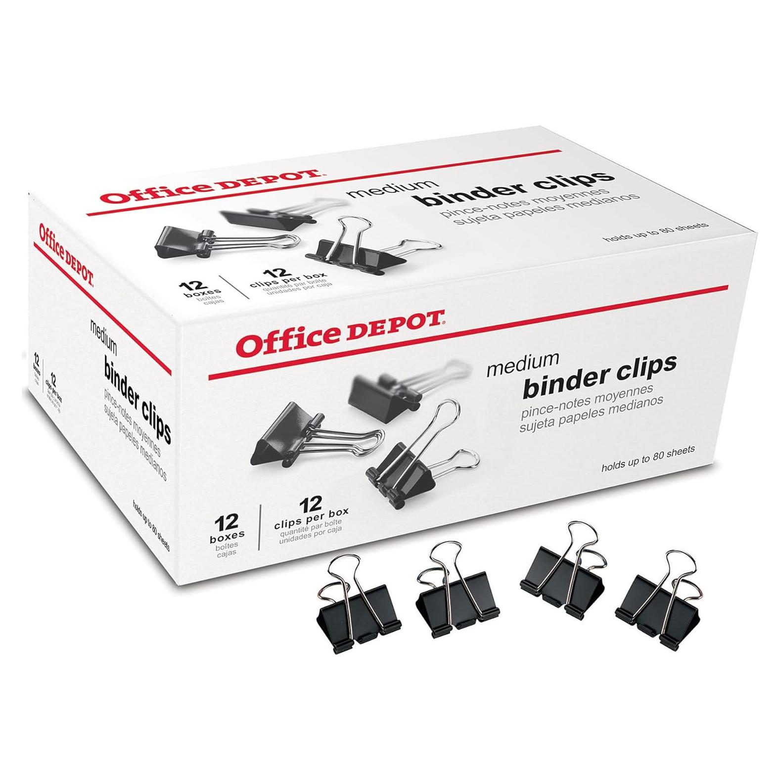 Grapas de Oficina Depot Medianas 1.25" (3.18cm) Caja 12