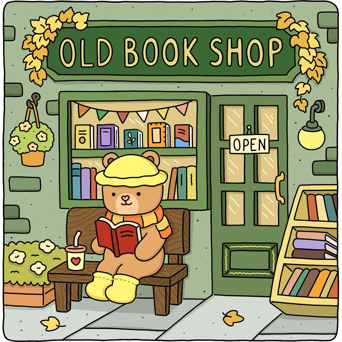 Fuzzy Hygge: Cute and Cozy Coloring Book for Adults & Teens Featuring Adorable Animals Characters for Stress Relief (Fuzzy Friends Coloring)