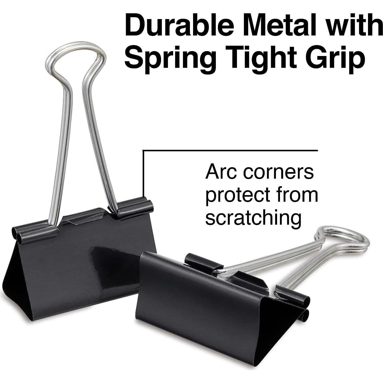 Grapas de papel Staples grandes, capacidad 2.54 cm, paquete 12