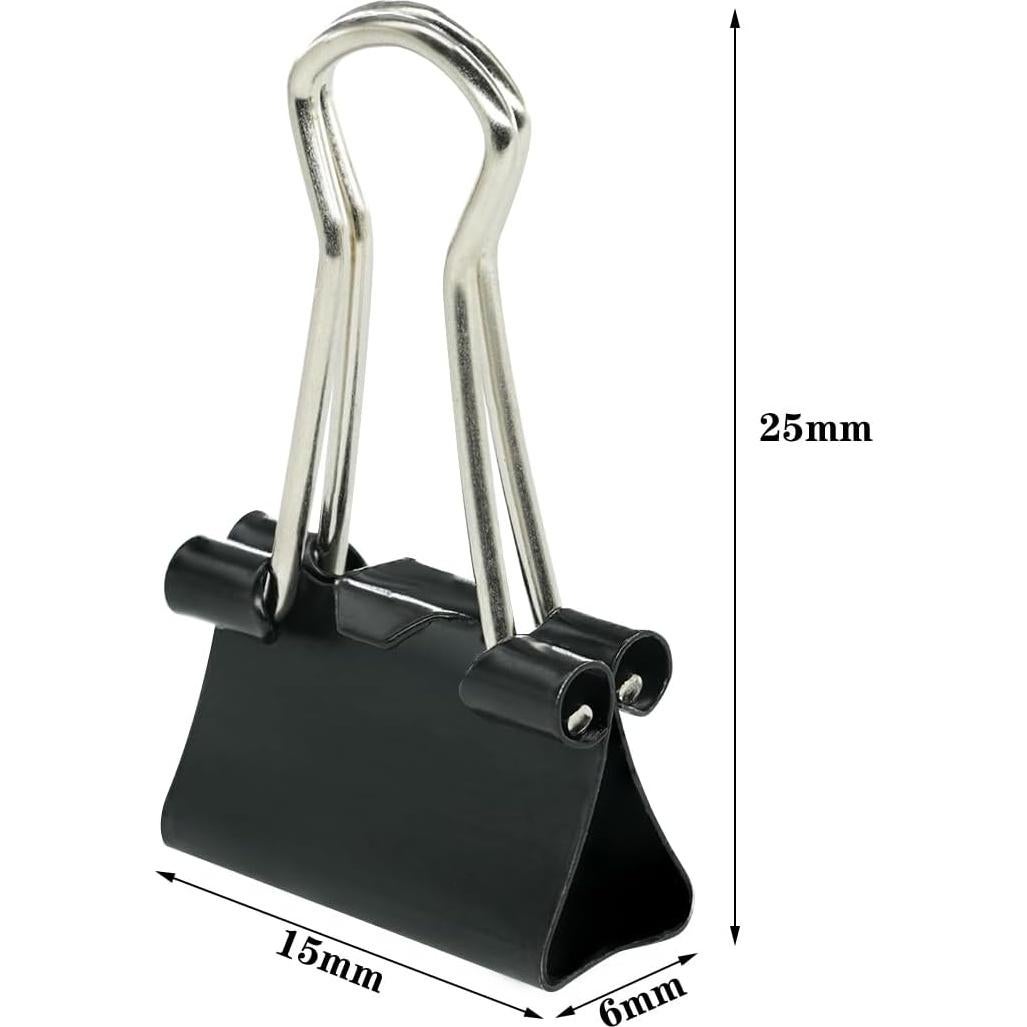 36 Clips de Carpeta de Colores Ykimok 15mm - Oficina y Manualidades