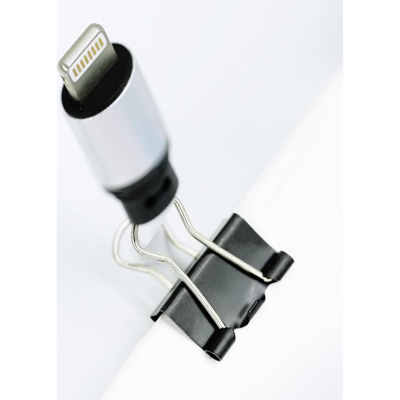 36 Clips de Carpeta de Colores Ykimok 15mm - Oficina y Manualidades