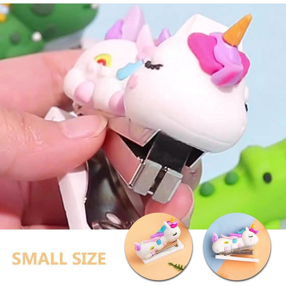 Mini Grapadora de Escritorio VILLCASE - Diseño Animal 7x5.6cm