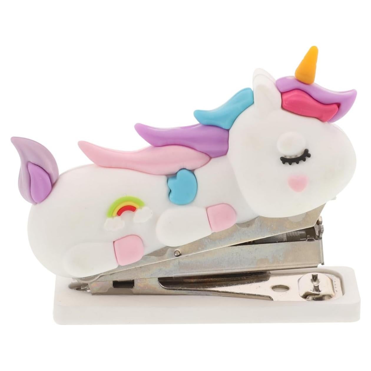 Grapadora Mini Portátil LALAFINA Diseño Caricatura 7x5.6cm