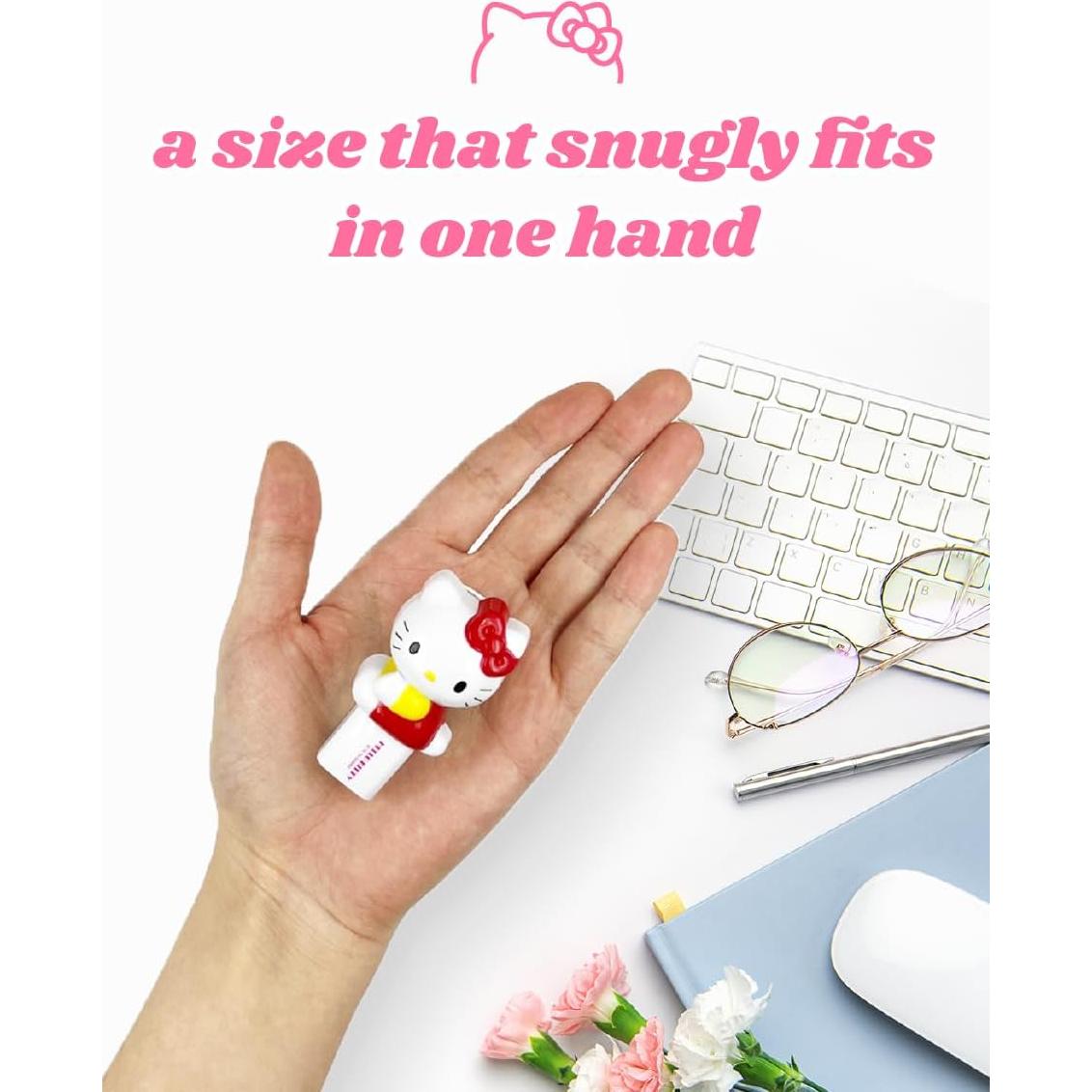 Mini Grapadora KULOSORY Rosa y Roja con 1000 Grapas y Pegatinas