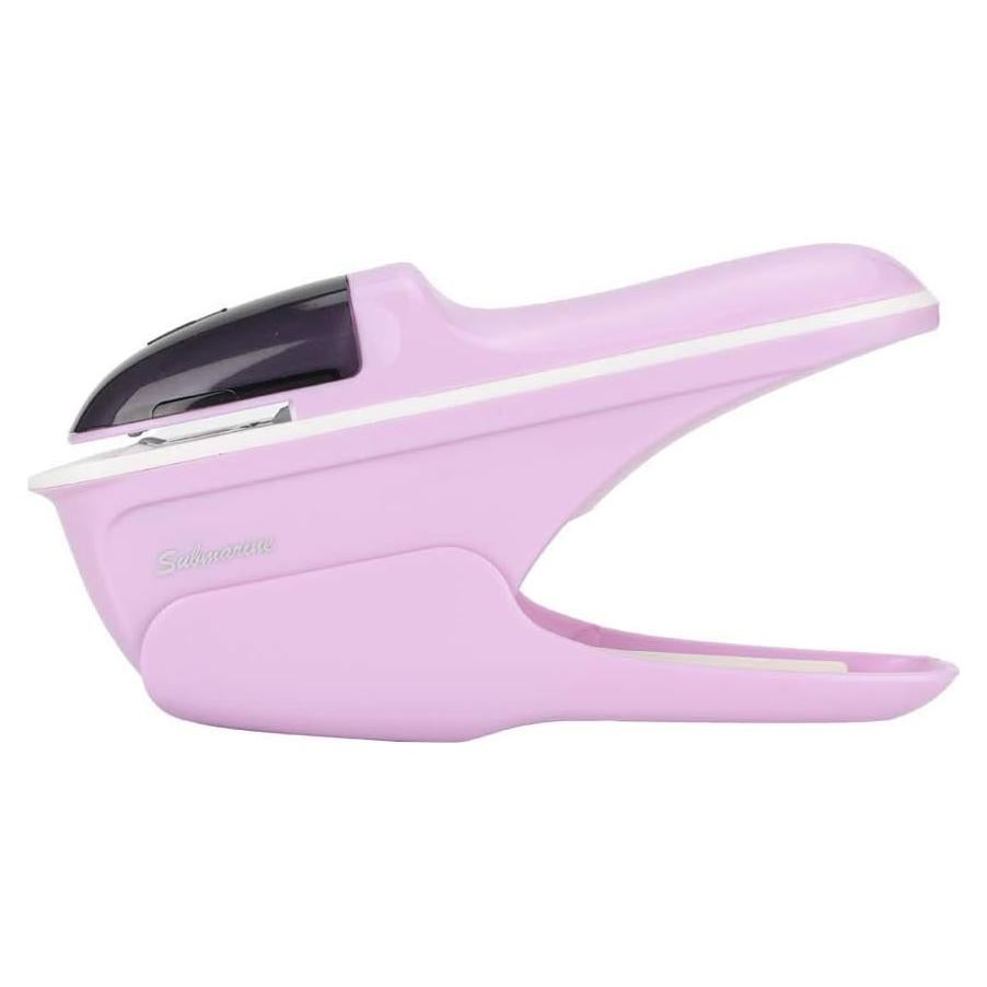 Engrapadora Sin Grapas Tomotato Mini Púrpura para Papel