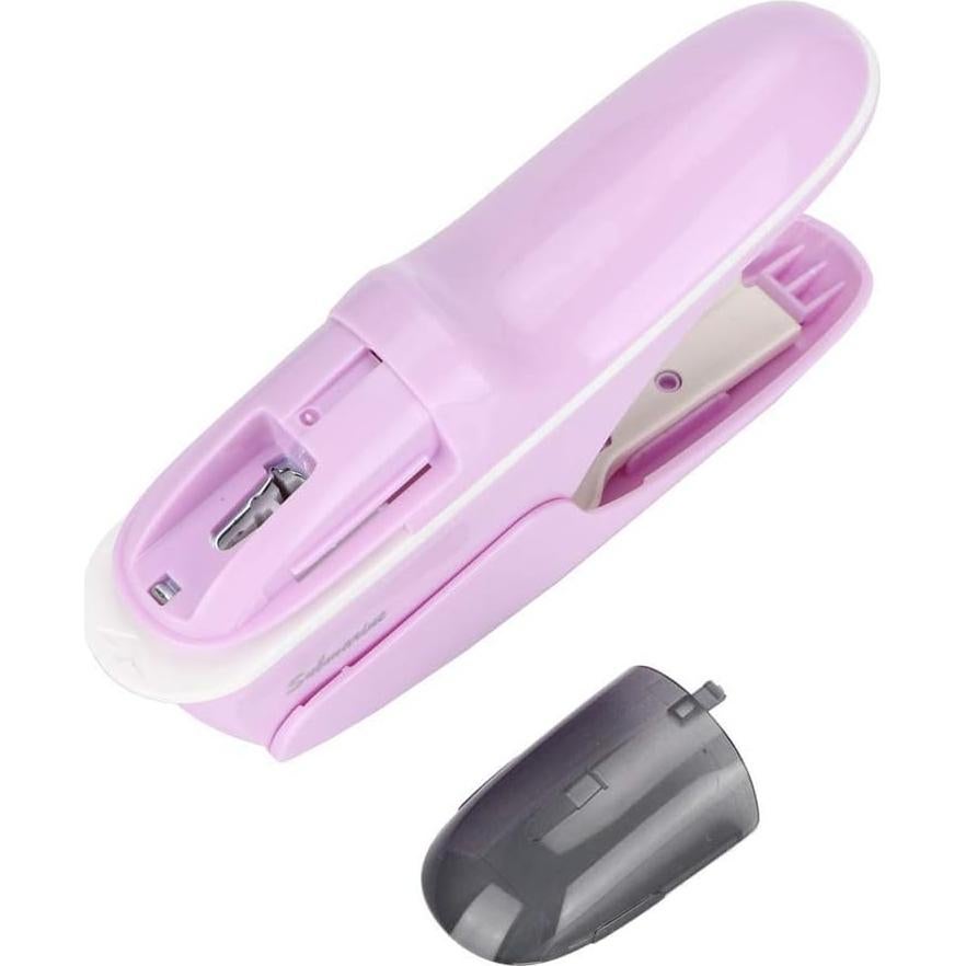 Engrapadora Sin Grapas Tomotato Mini Púrpura para Papel
