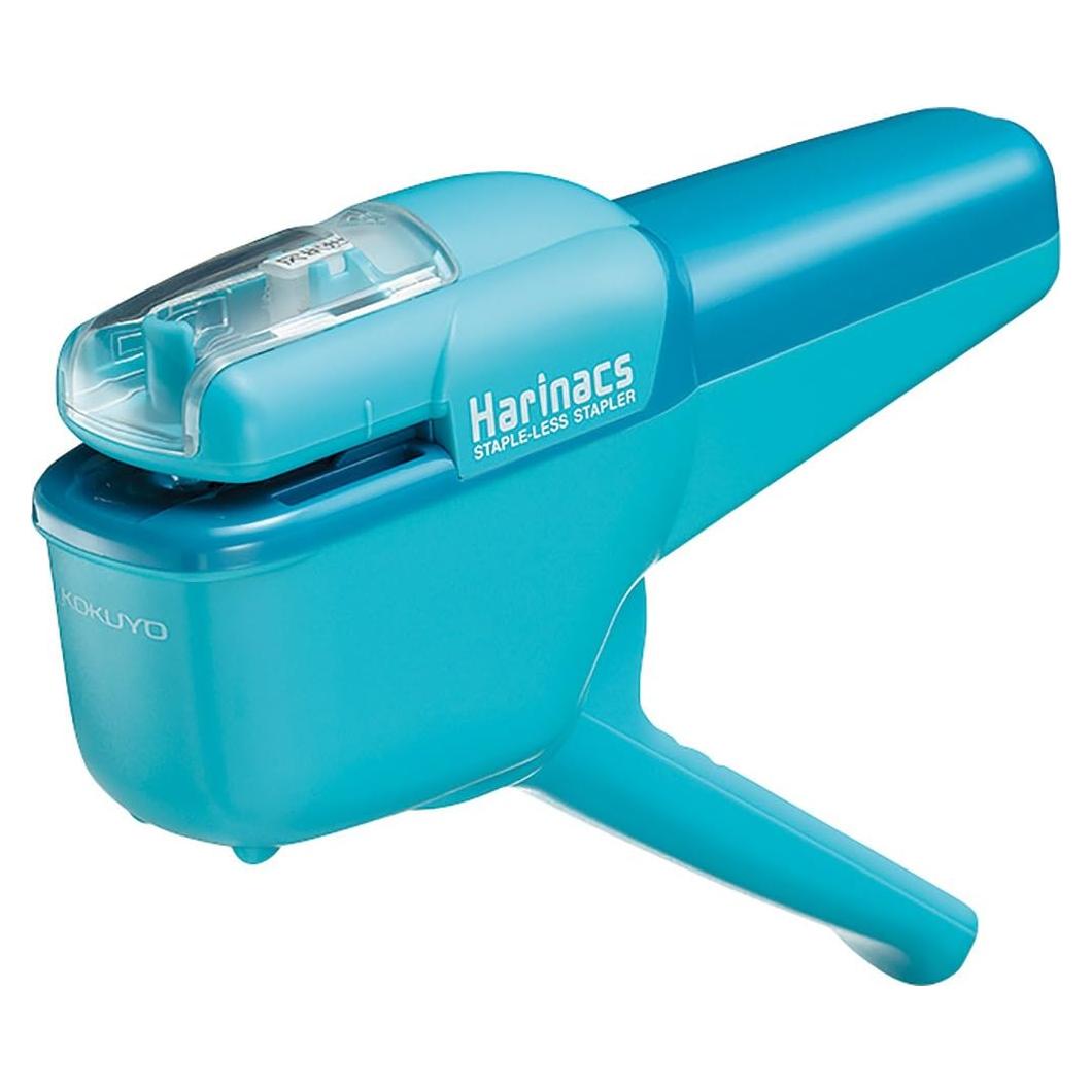 Grapadora Sin Grapas Kokuyo SLN-MSH110LB Azul Claro 10 Hojas