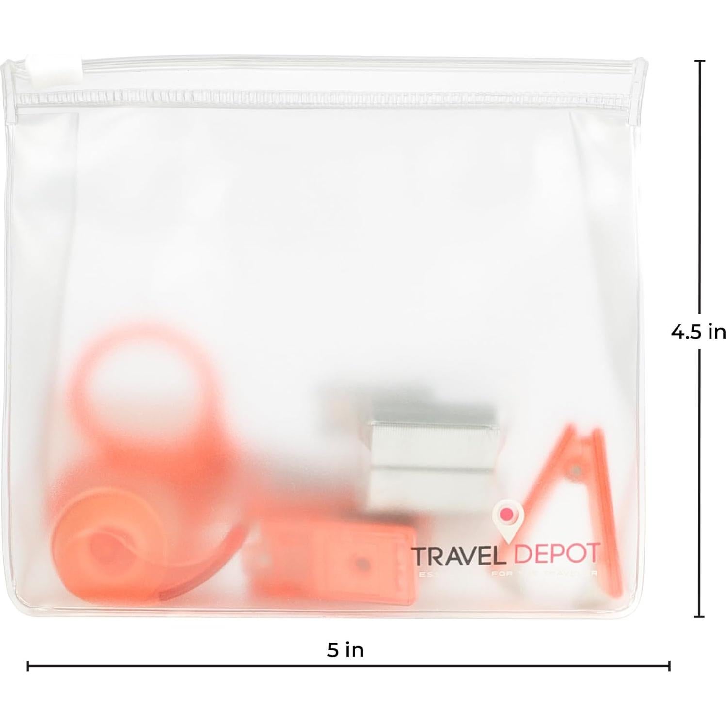 Kit de Suministros Escolares Mini Travel Depot - Rojo