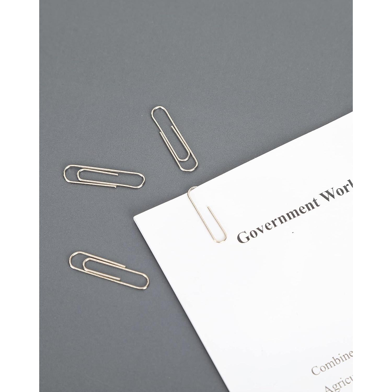 Clips de Papel Antideslizantes PAPERPAL No. 1 - 600 Piezas