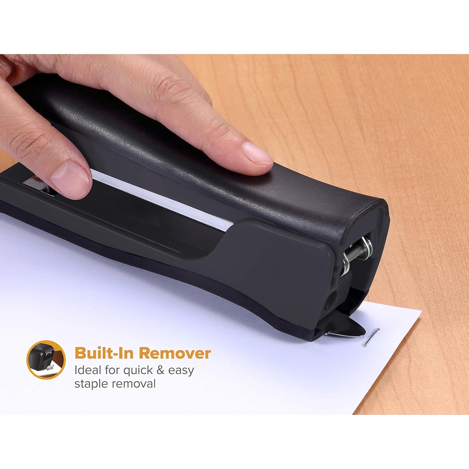 Grapadora de Pie Bostitch Dinamo Ecológica 4 en 1 Negro