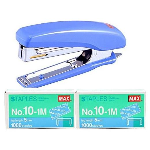 Grapadora Max HD-10D Mini con 2000 Grapas No.10-1M