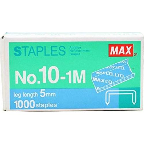 Grapadora Max HD-10D Mini con 2000 Grapas No.10-1M