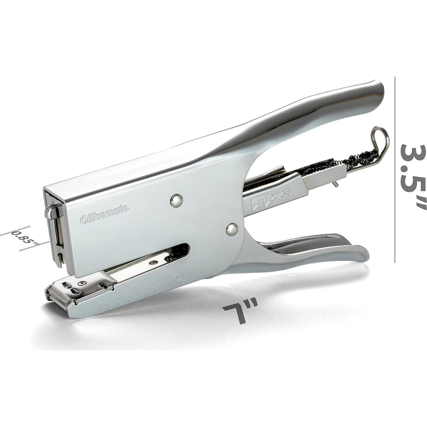 Grapadora Classic Plier Officemate Metal Plata 97758