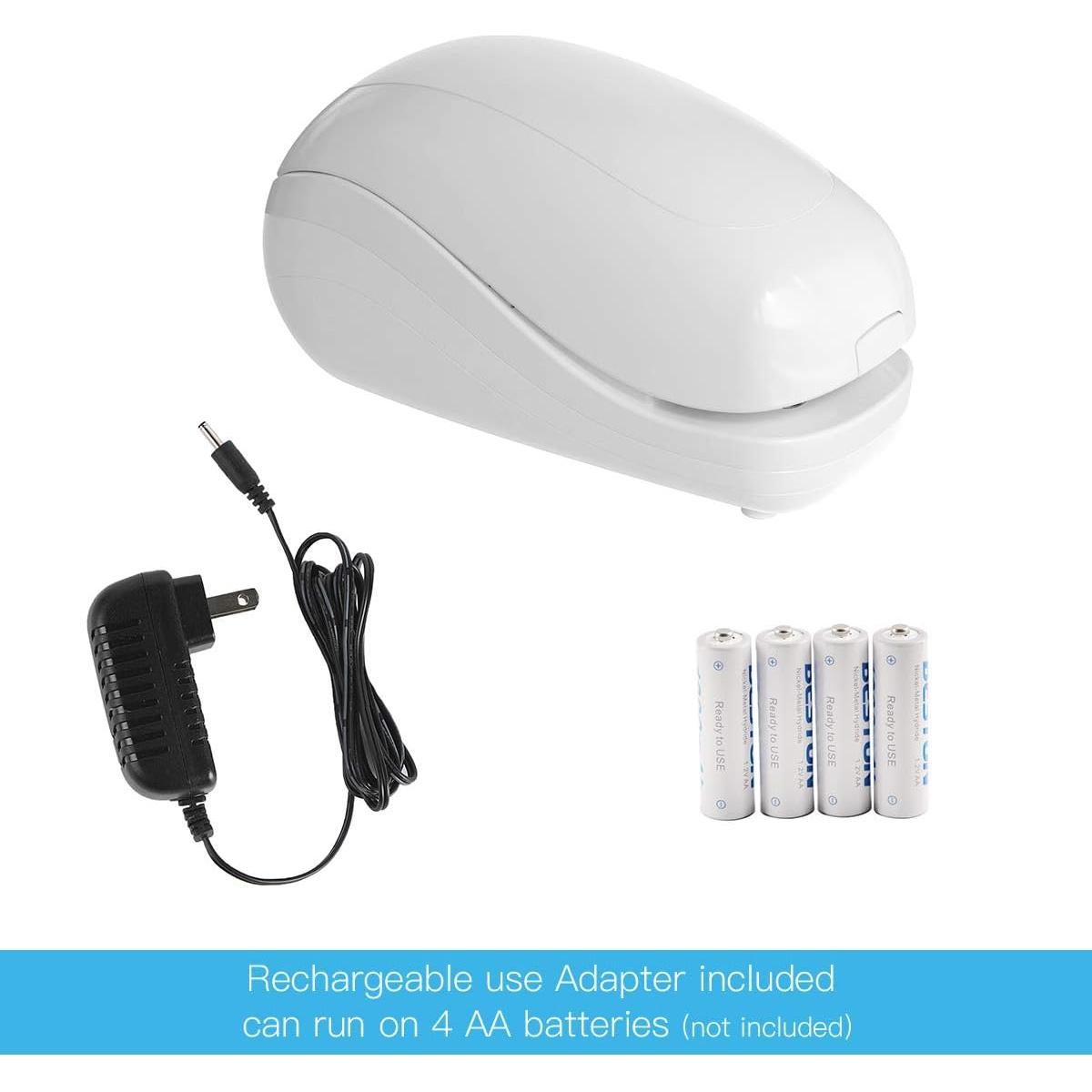 Grapadora Eléctrica Craftinova ES1203, 25 Hojas, Blanca