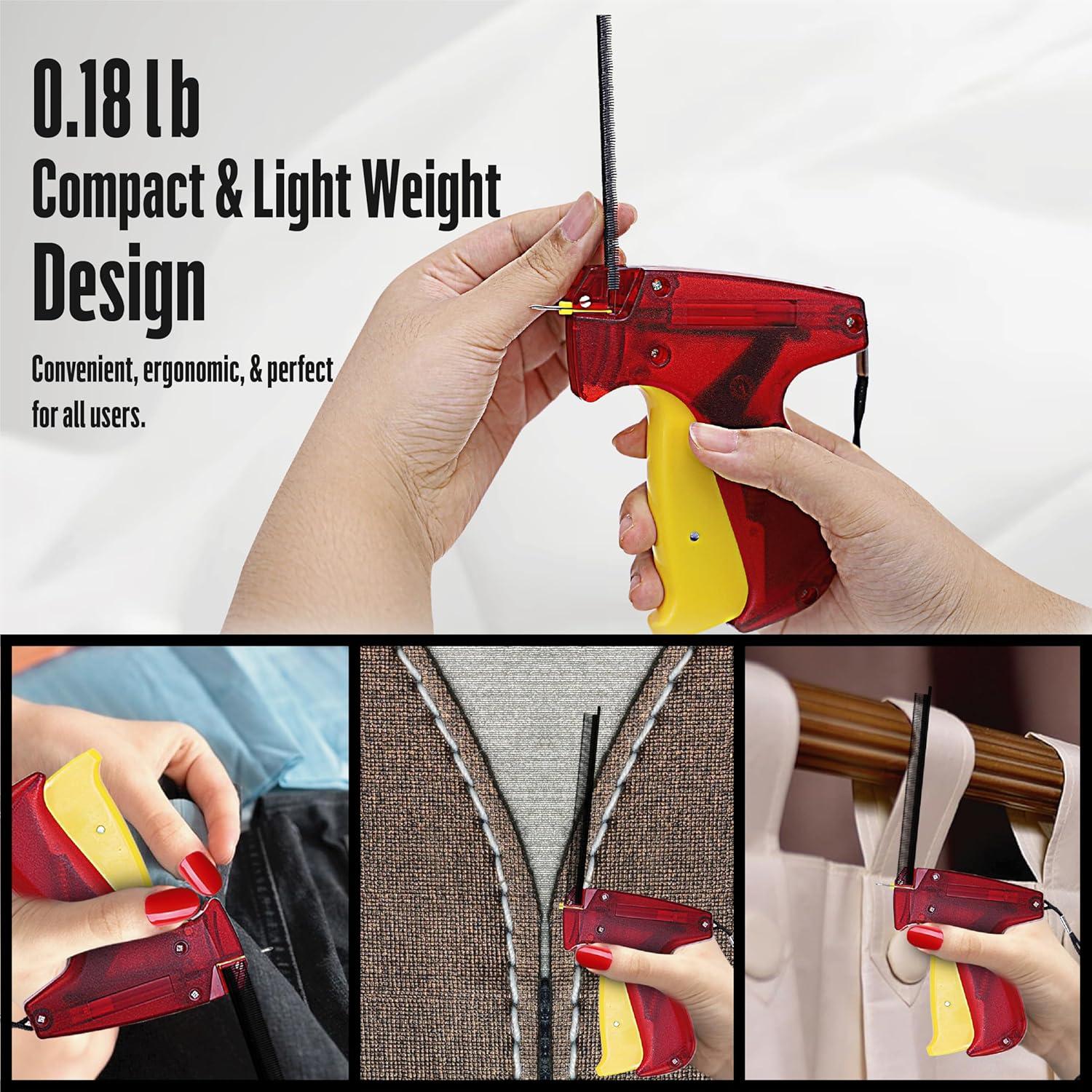 Mini Pistola Adhesiva NAMAPRODX con 4500 Sujetadores - Roja