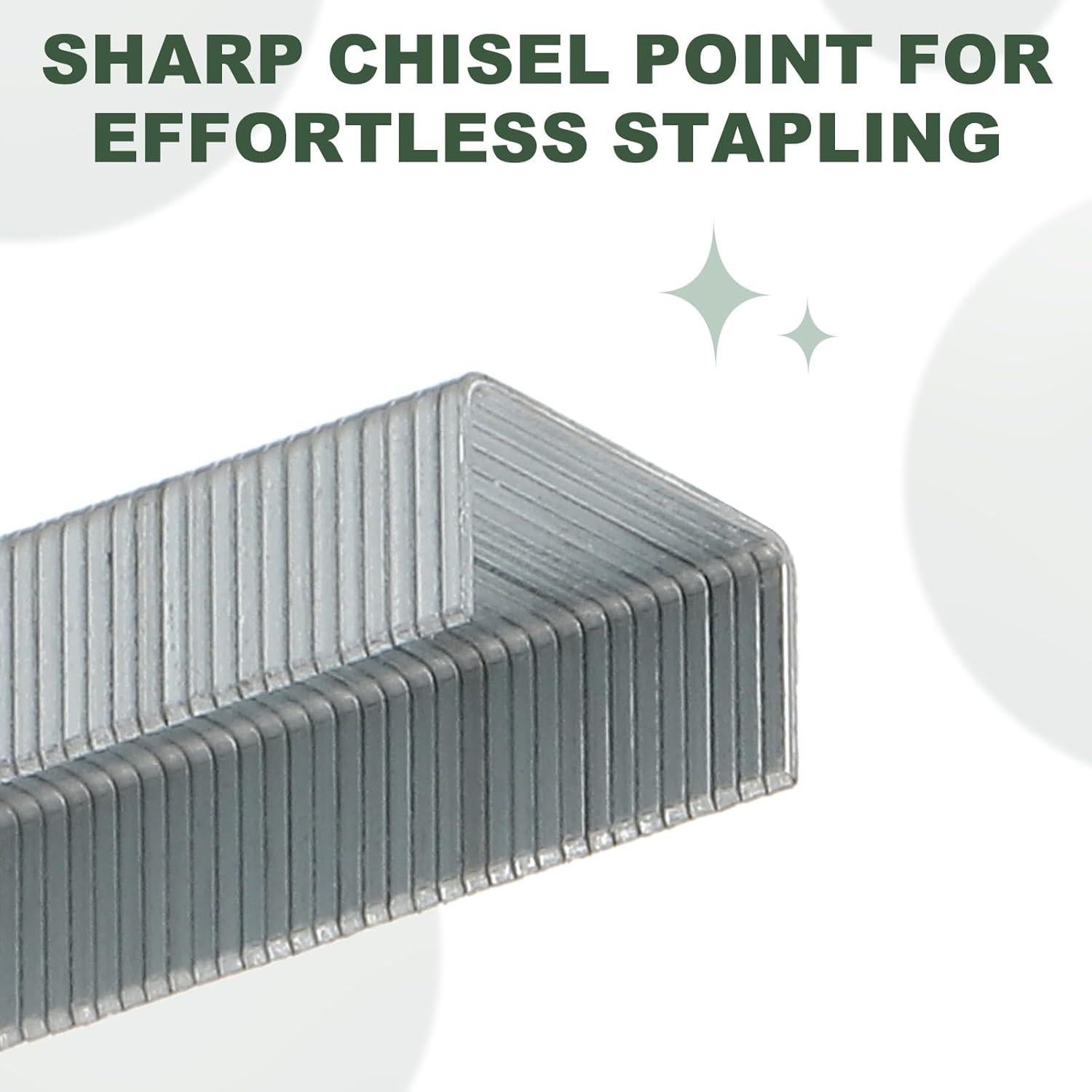 Grapas M&G NO.10 - 5000 piezas para Grapadora Mini, Plateadas