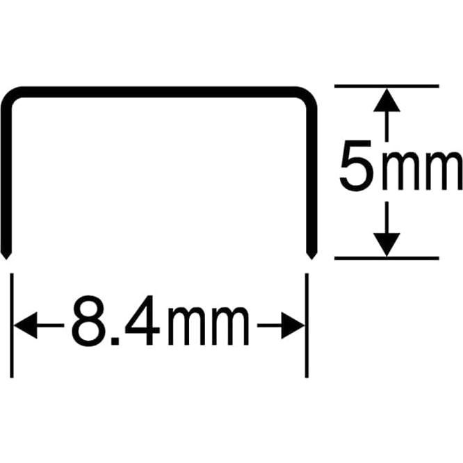 Grapas Mini No. 10 MAX USA CORP. - 1000 unidades