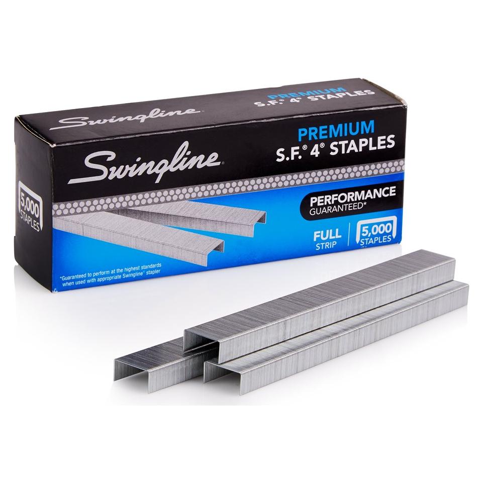 Grapas Premium Swingline S.F. 4, 5000 unidades, 6.35 mm