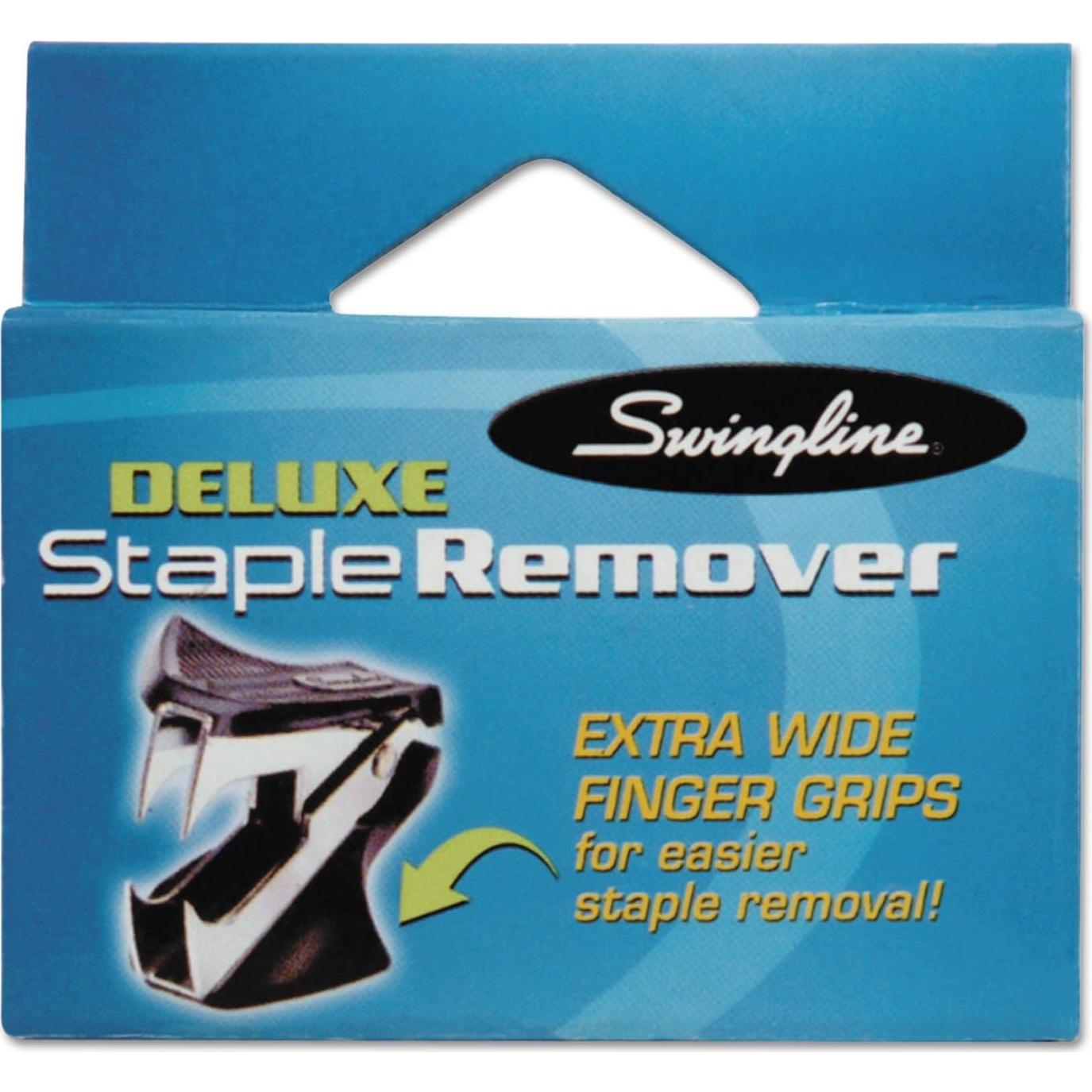 Removedor de Grapas Swingline Deluxe Acero Negro 1 Cuenta
