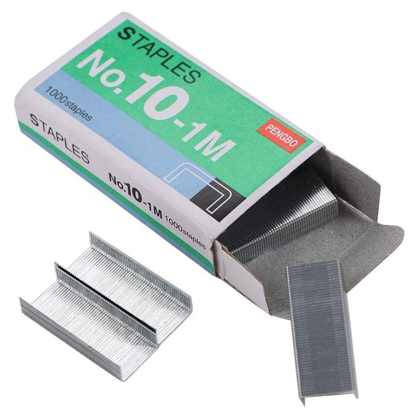Caja de Grapas Mini Metálicas Enyolidimk 1000 Pcs No. 10-1M