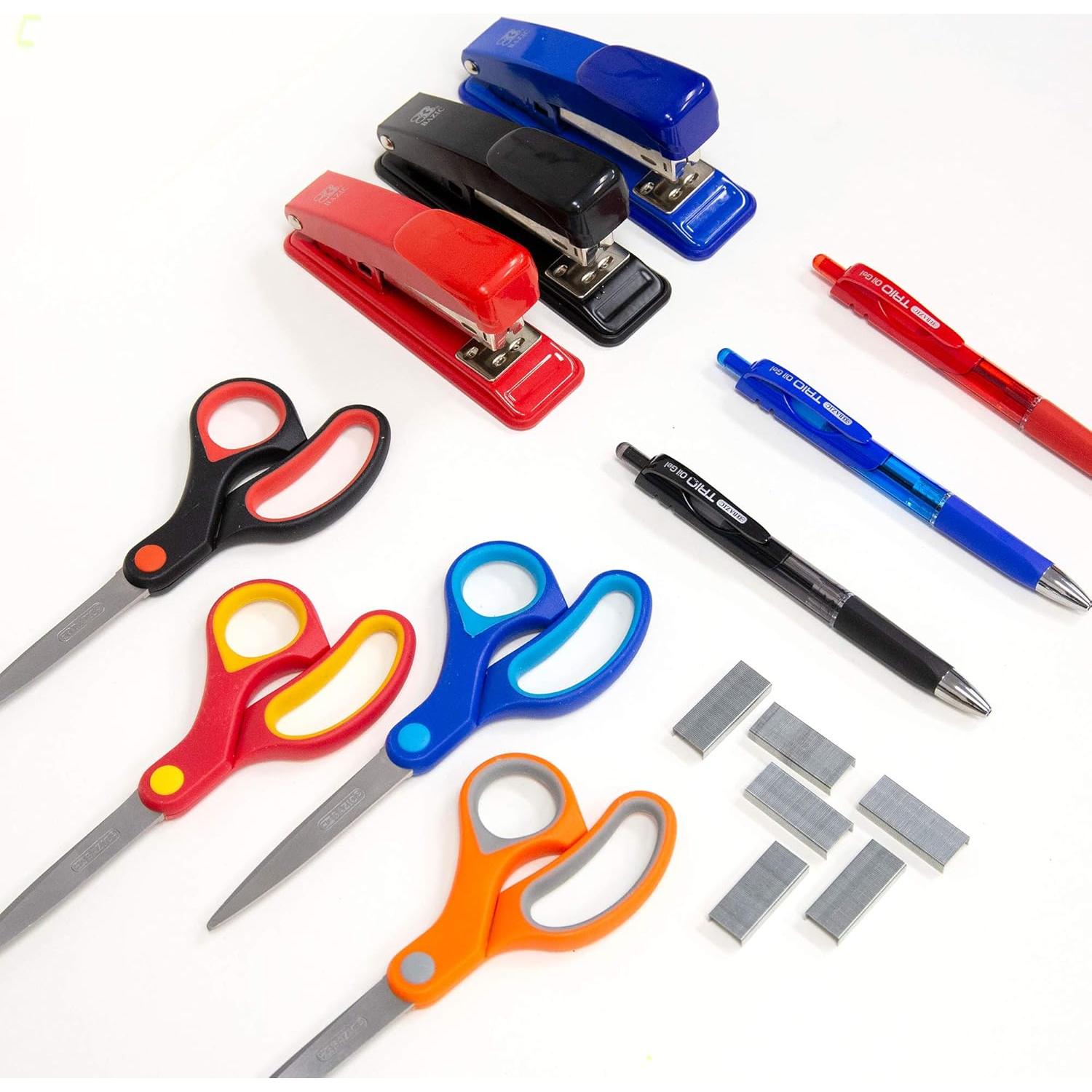 Grapas Estándar BAZIC 5000 Unidades 26/6 Plateadas