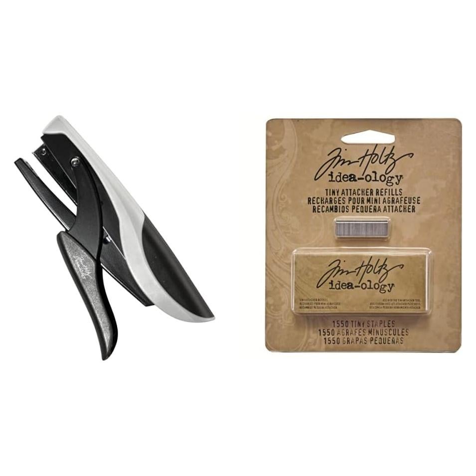 Grapas Pequeñas Tim Holtz Idea-ology 3.2x6.4mm 1550 Piezas