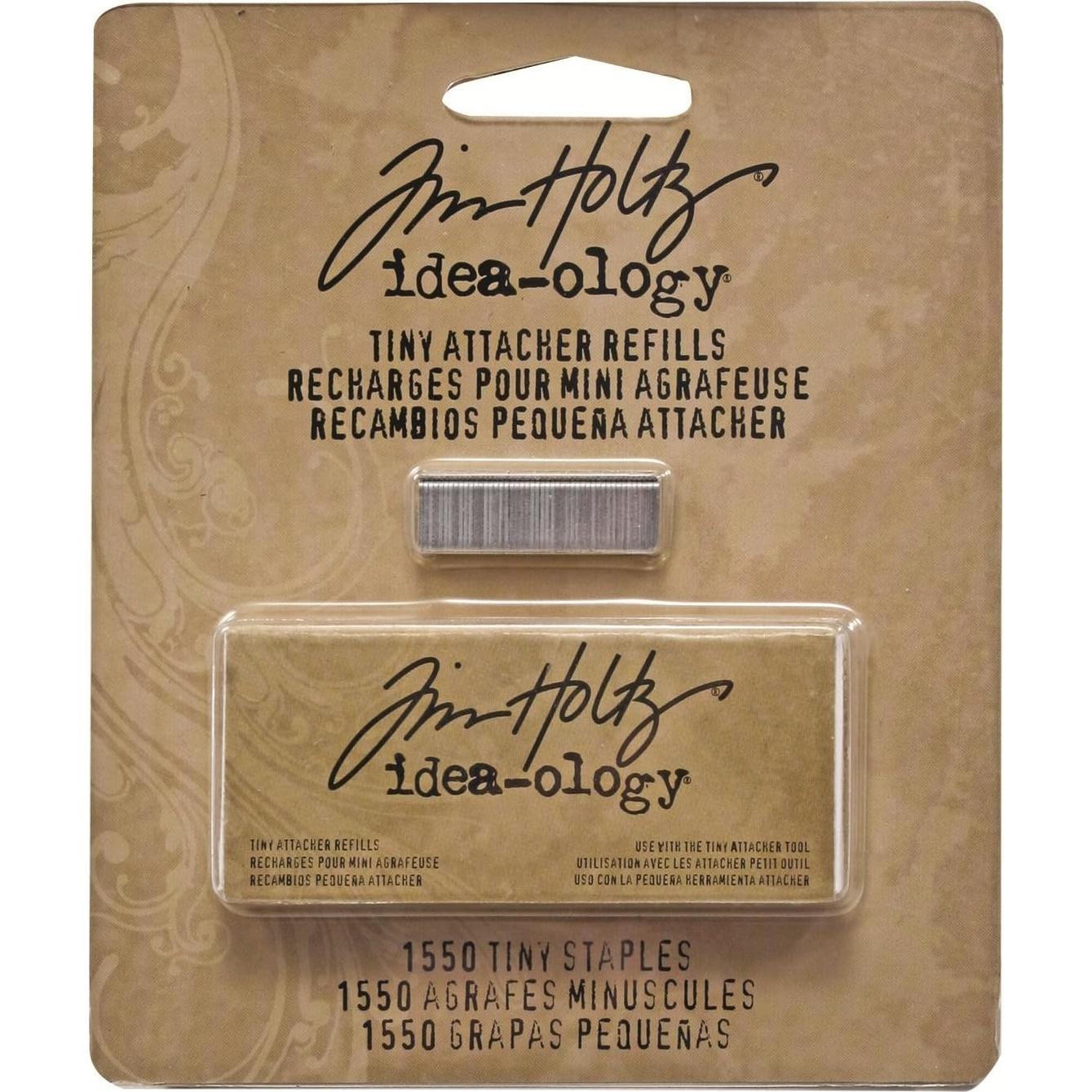 Grapas Pequeñas Tim Holtz Idea-ology 3.2x6.4mm 1550 Piezas