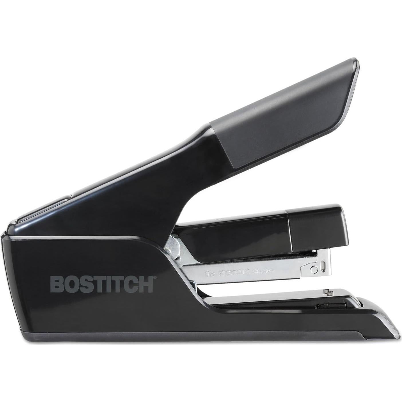 Grapadora Bostitch EZ Squeeze 75 Hojas Clinch Plano Negra