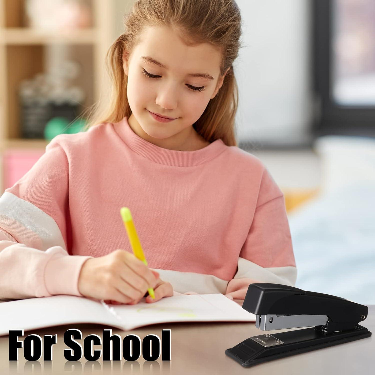 Juego de 24 Grapadoras Yahenda con 12000 Grapas para Oficina