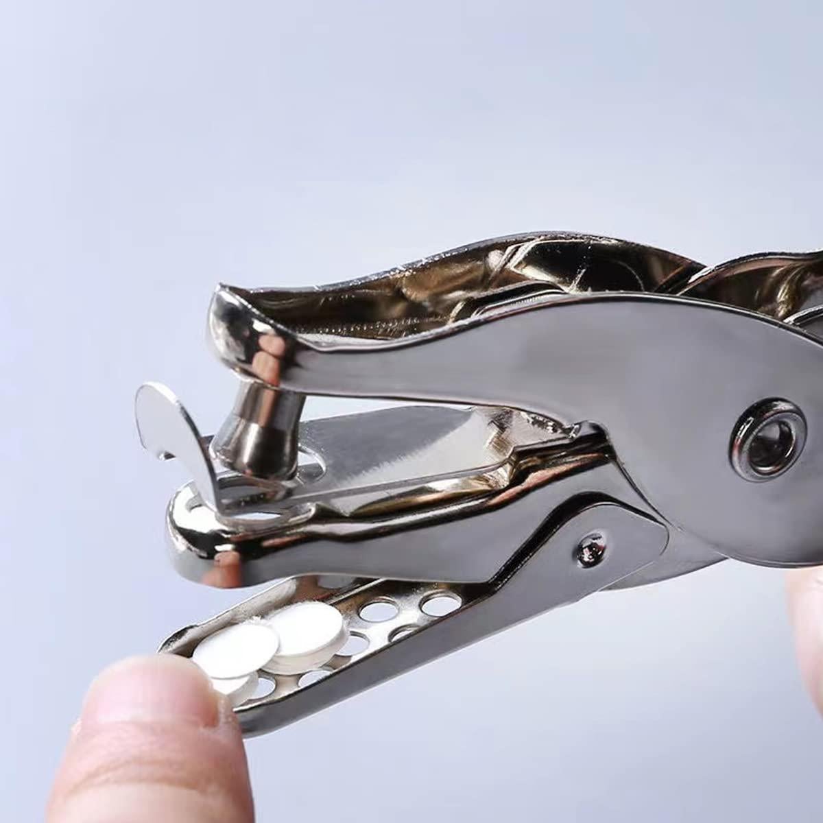 Perforadora de Papel HZMM 2 Pcs 1/4 y 1/8 Pulgada 8 Hojas