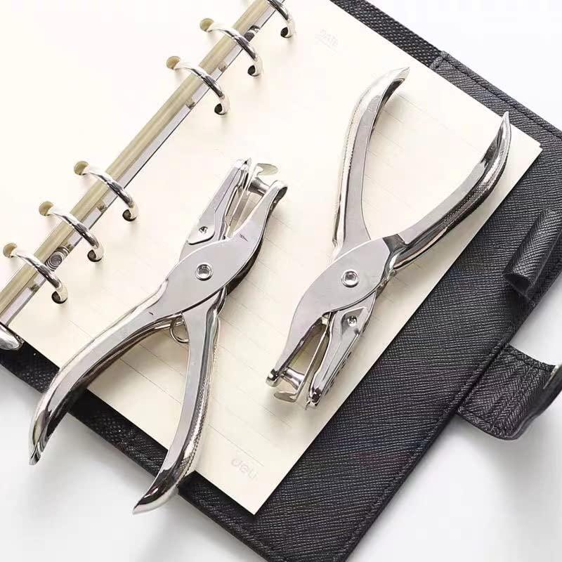 Perforadora de Papel HZMM 2 Pcs 1/4 y 1/8 Pulgada 8 Hojas