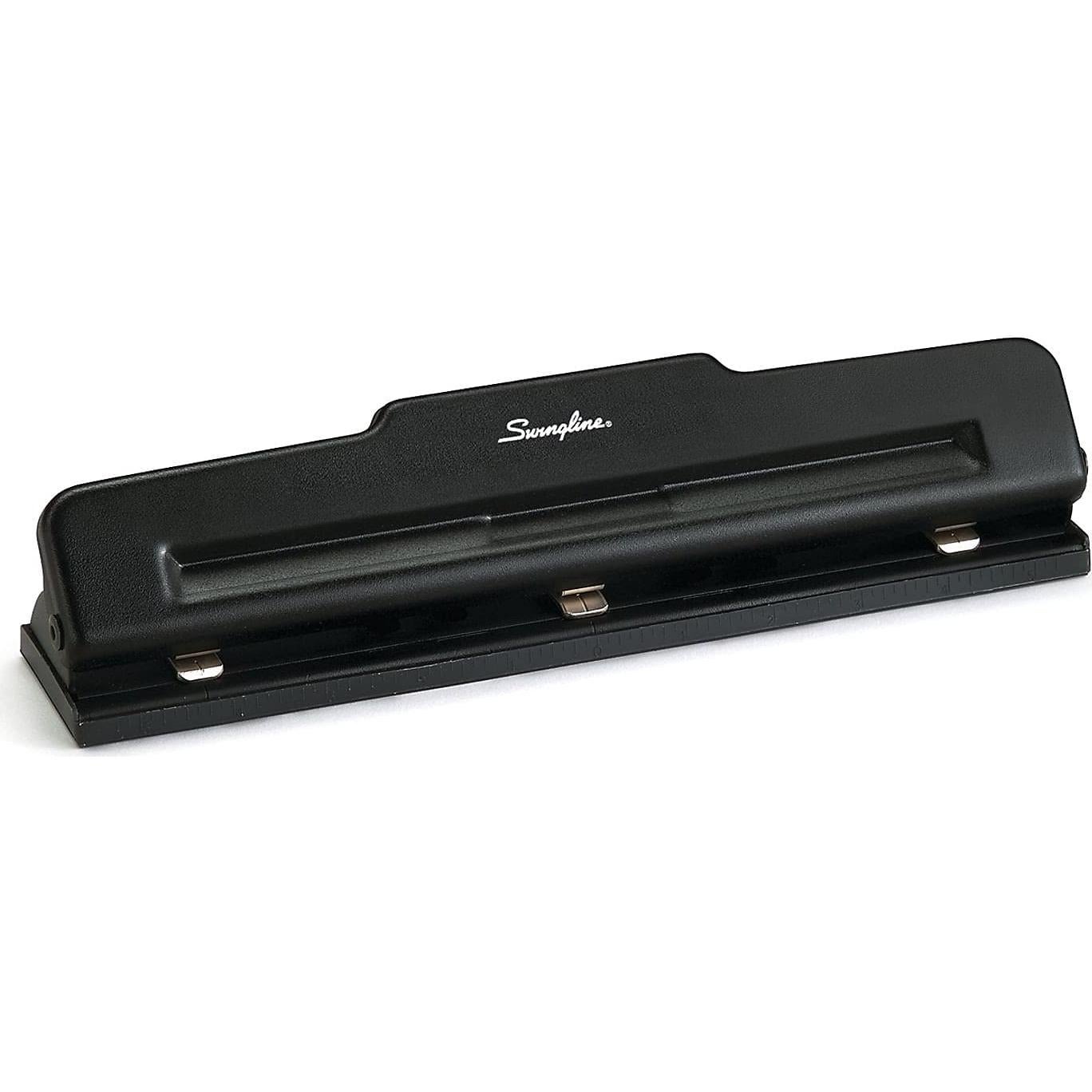Perforadora Swingline A7074015K 3 Agujeros 10 Hojas Ajustable