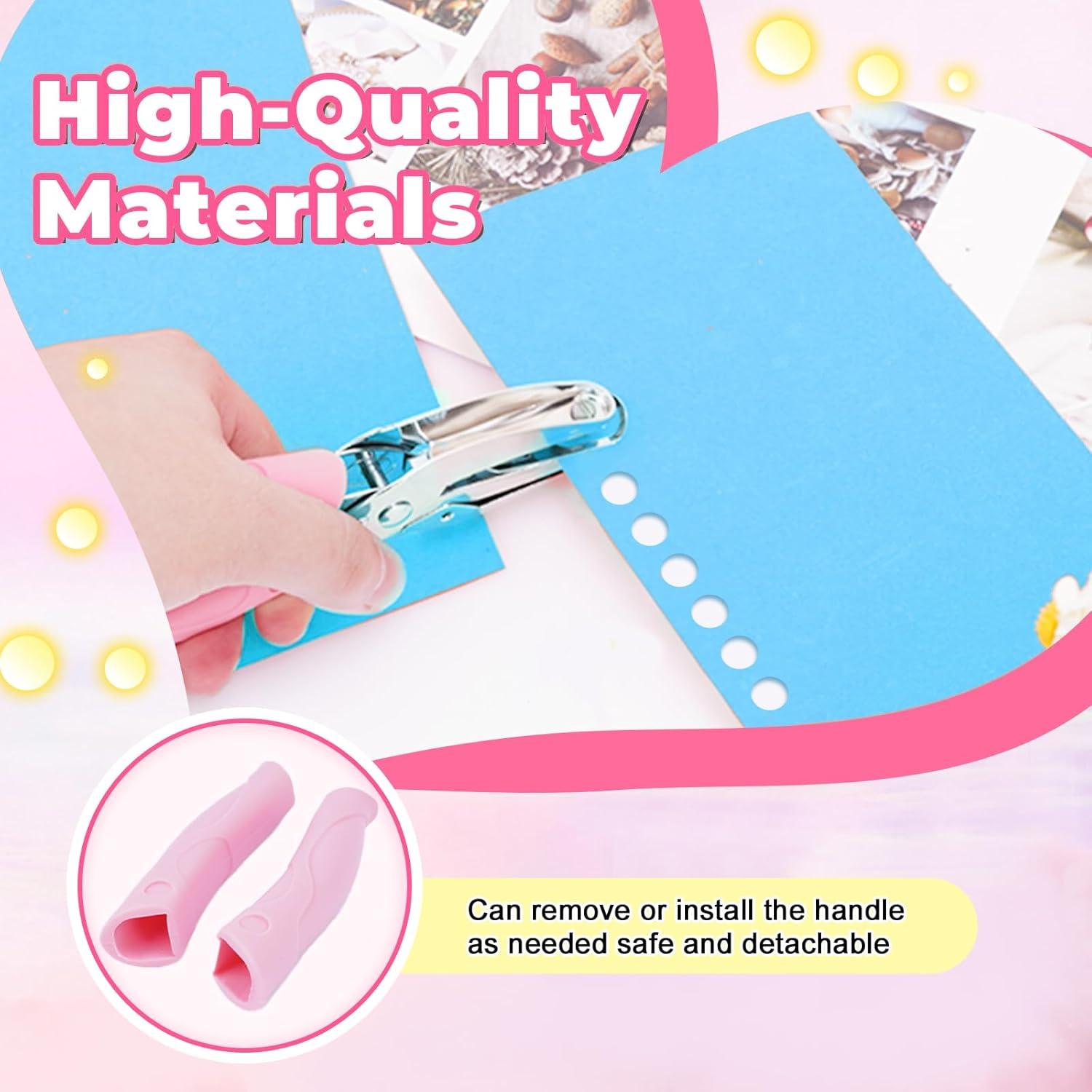 Juego de 3 Perforadoras de Papel UCEC - Círculos 1.5/3/6 mm