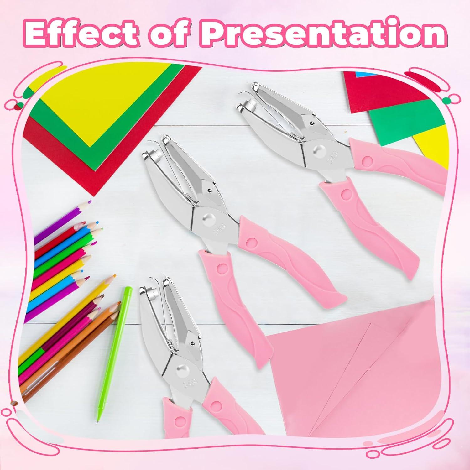 Juego de 3 Perforadoras de Papel UCEC - Círculos 1.5/3/6 mm