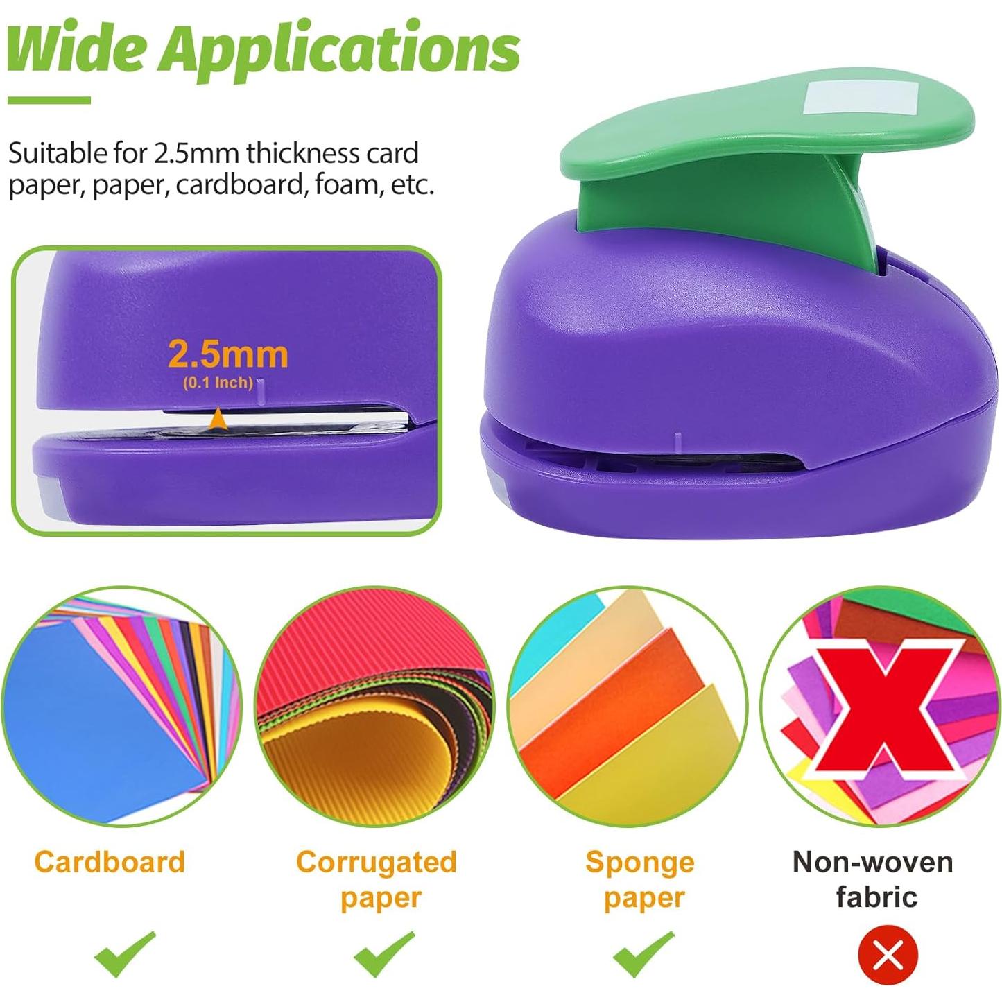 Perforadora de agujero cuadrado UCEC 1 pulgada para manualidades