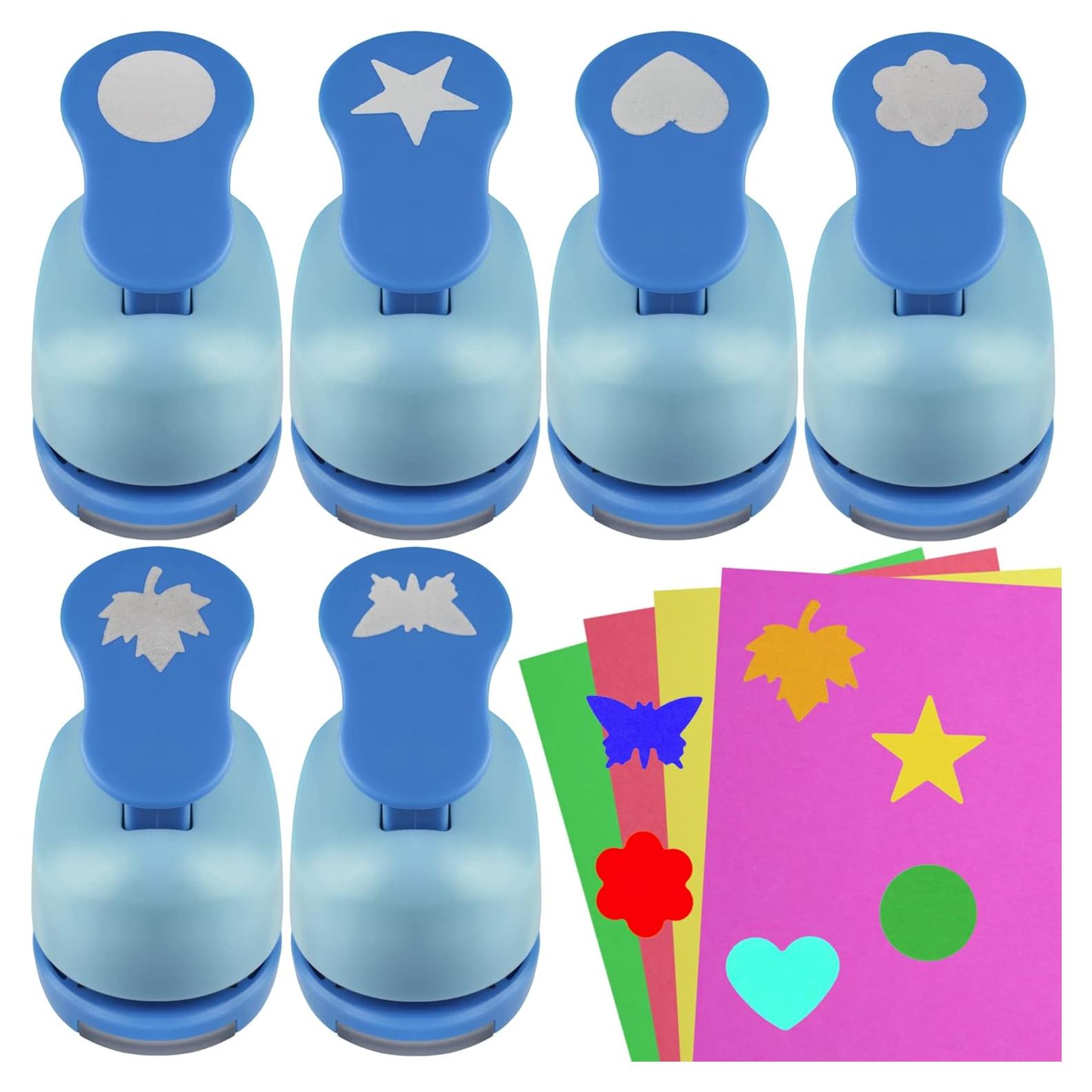 Set 6 Troqueladoras Manualidades ECOHU 1 Pulgada 2.54 cm