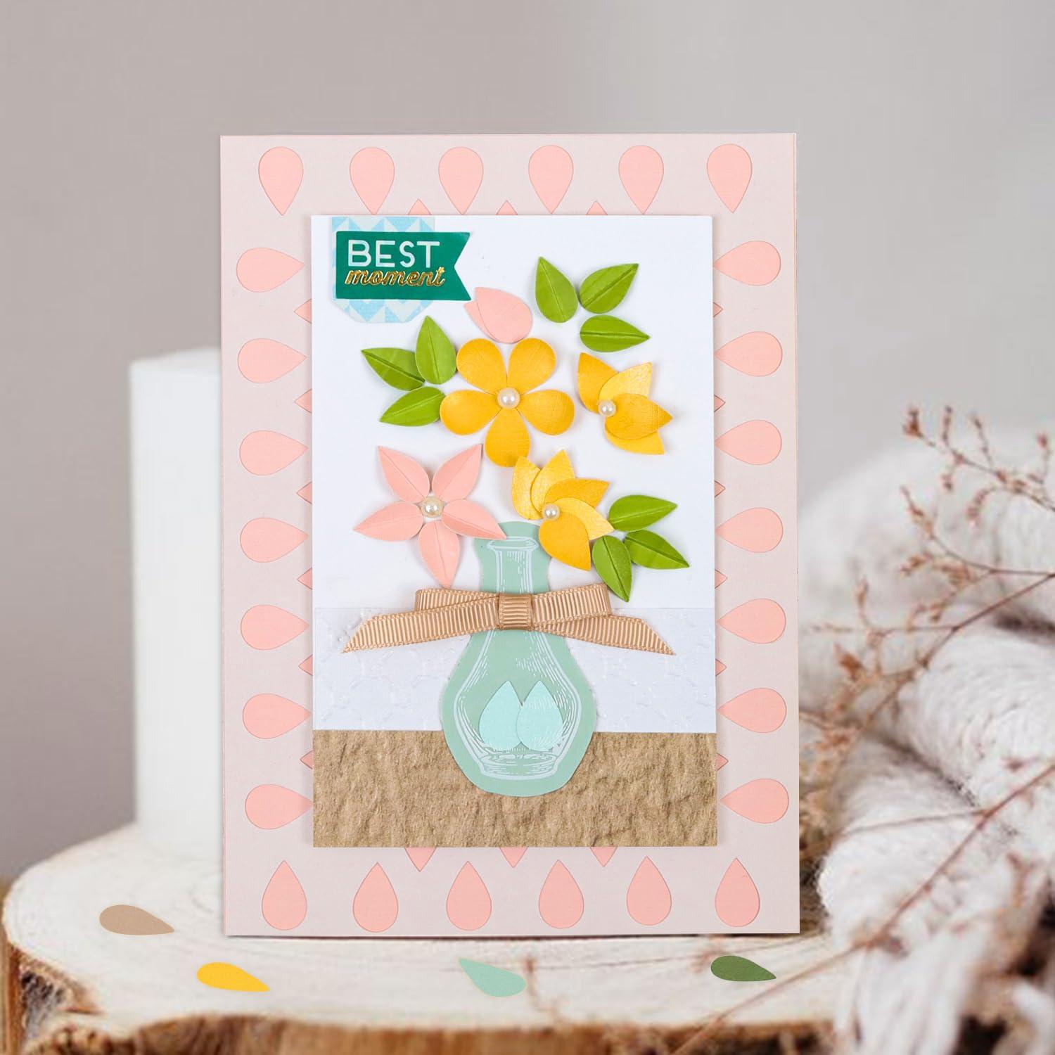 Troquel de Papel Bira Craft Forma de Gota 2 - 6.35 x 4.45 cm