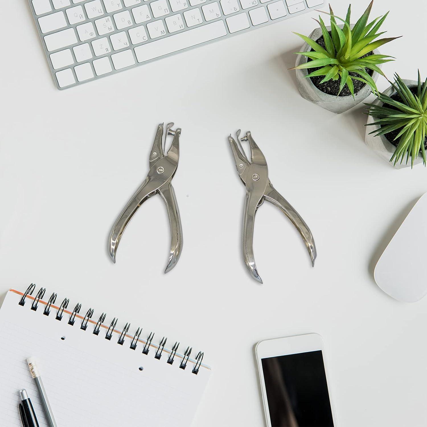 Perforadora portátil RUIFYRAY 1/4 y 1/8 pulgadas, paquete de 2