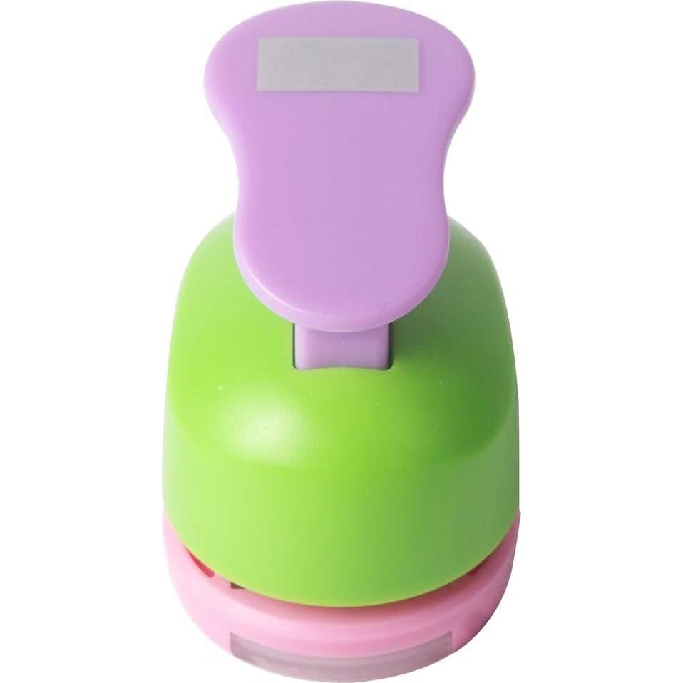 Perforadora de Papel Manual Wsyhomie 1" Rectangular Caramelo