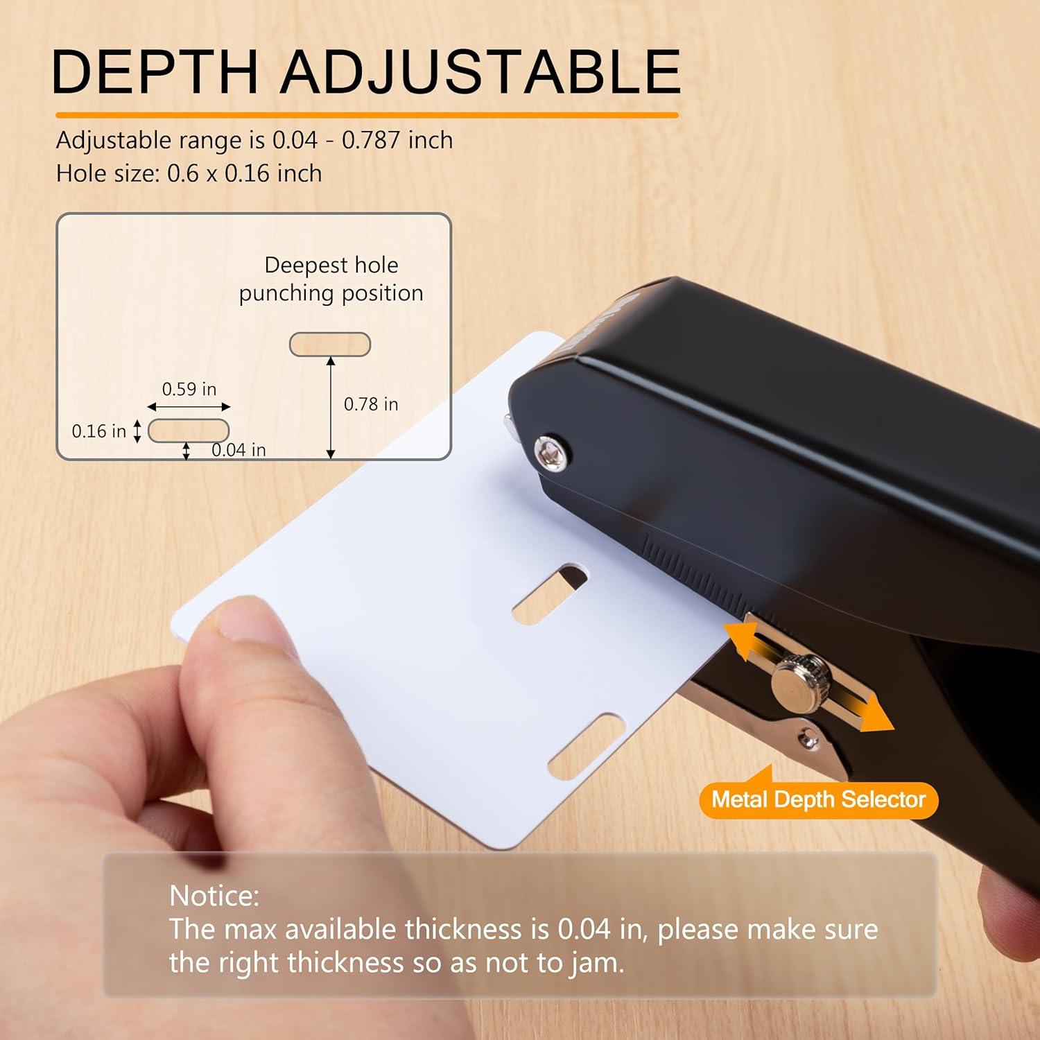 Perforadora de Agujeros MyLifeUNIT para Insignias - Metal, 15cm