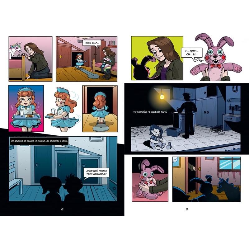 Five Nights At Freddy's. La novela gráfica 1 - Los ojos de plata