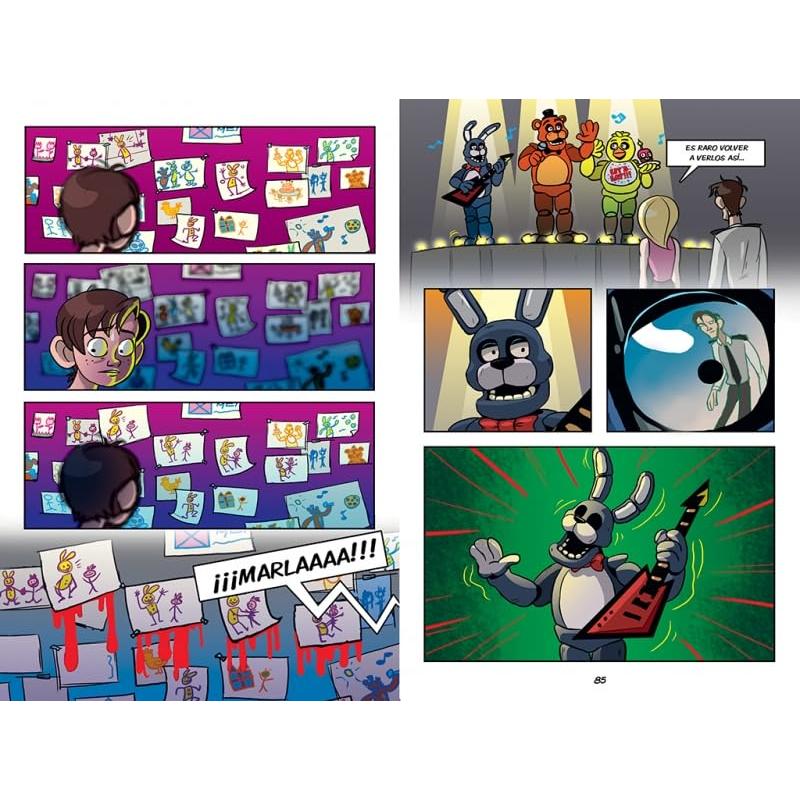 Five Nights At Freddy's. La novela gráfica 1 - Los ojos de plata