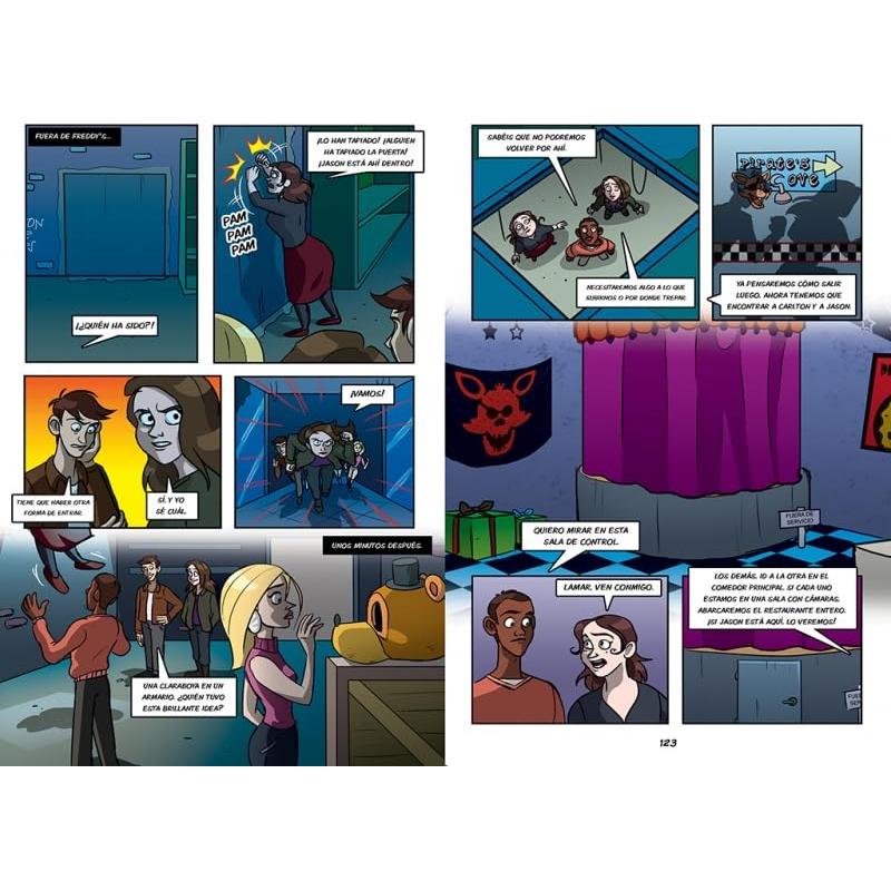 Five Nights At Freddy's. La novela gráfica 1 - Los ojos de plata