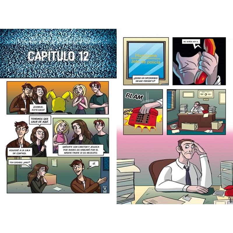 Five Nights At Freddy's. La novela gráfica 1 - Los ojos de plata