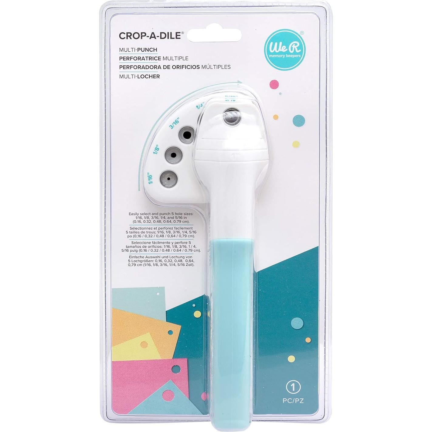 Crop A Dile Multi-Hole Punch We R Memory Keepers 5 Tamaños