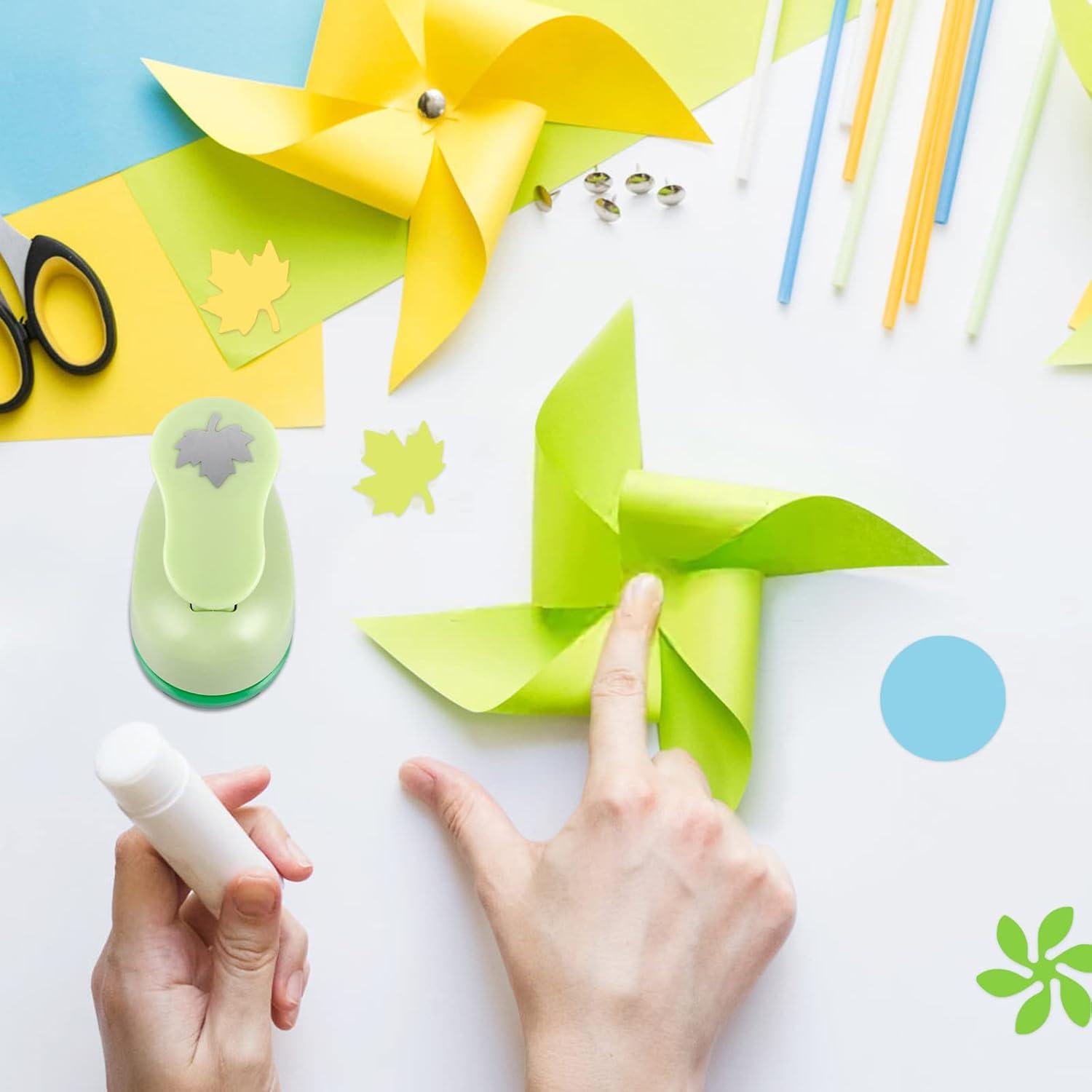 Troqueles de Papel UCEC para Manualidades - 6 Piezas 2.5-3 cm